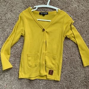 Beau Hudson Mustard Cardigan